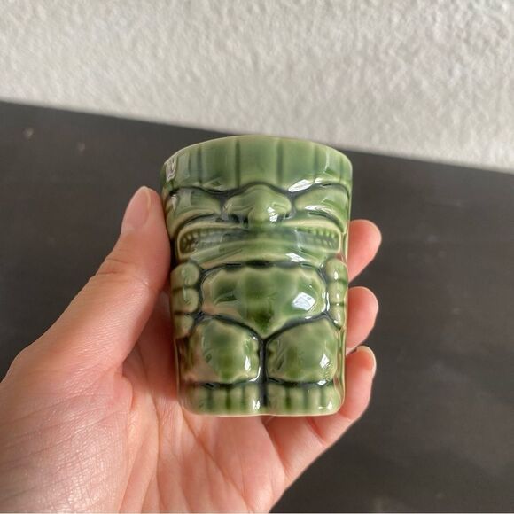 Lucky Tiki Shot Mug Green - Picture 3 of 4